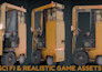 stylized 3d game assets sci fi game assets, stylized weapons sci fi game props
